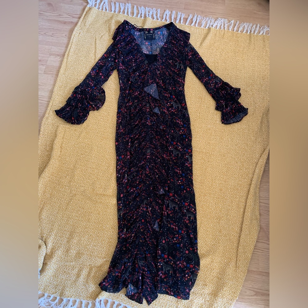 Party dress XS ruffle